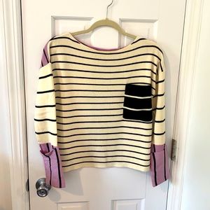 Anthropologie ribbed sweater, size XS.
